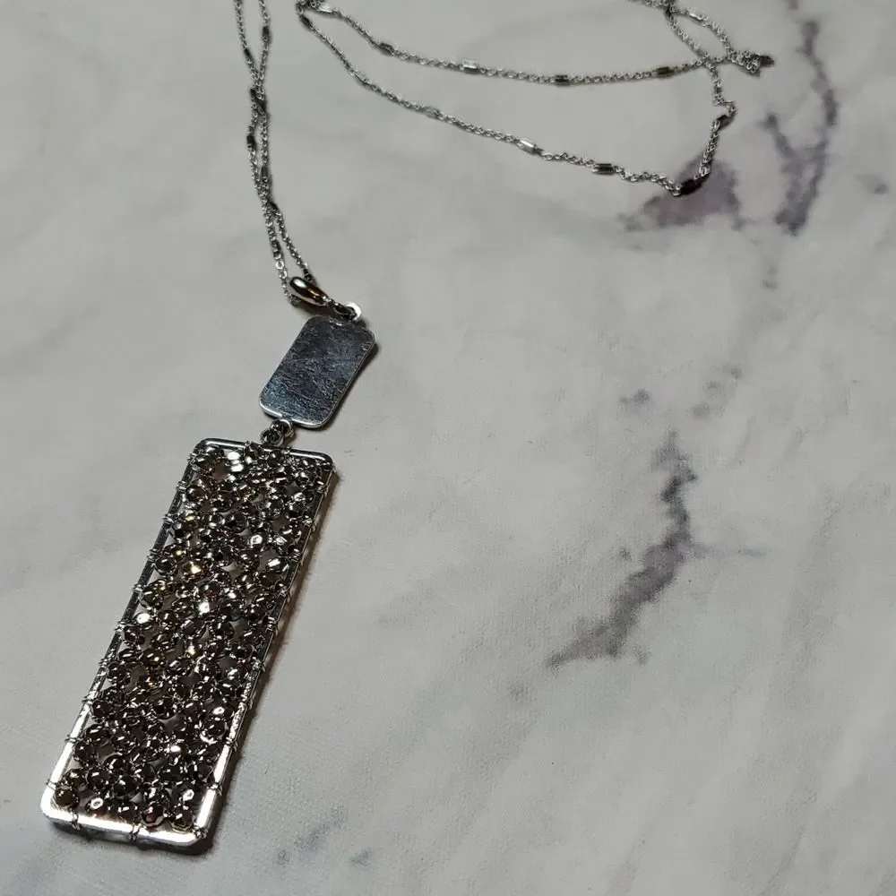 Avant Silver Necklace
